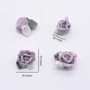 Flores de cerámica con baño de color variedad de accesorios opcionales para manualidades Diy materiales Accesorios nupciales europeos y americanos accesorios al por mayor