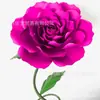 Kit de Aprendizaje Luyin Rose Papel Ratán Cartulina Perlada Accesorios para Disparos Flores Flor Directa Ropa de Flor Flores Falsas
