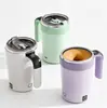 Modelo de carga transfronteriza, base desmontable para tazas mezcladoras, taza de café eléctrica portátil, taza magnética inteligente con sensor de temperatura
