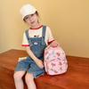 Jardim de infância mochila das crianças leve de lona pequena mochila dos desenhos animados bonito pequeno dinossauro menina impresso saco escolar