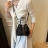 Bolsa Pequena para Mulheres 2025 Verão Novo Estilo Elegante e Estilosa Bolsa Transversal com Corrente Bolsa de Mão Estilo Balde Mini Bolsa Balde