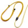 Nuevo par ajustable de jade hetiano, tirador de plata, seda, sándalo, bricolaje, cordón colgante, accesorios, línea trenzada, collar de jade, cuerda