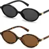 Gafas de Sol Cat-Eye con Montura Ovalada para Mujer, Estilo Transfronterizo de Alta Gama, Versátiles para Conducir y Fotografía, También Adecuadas para Hombres