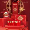 Calendario Creativo Año Nuevo Chino de la Cabra 2027 Set de Regalo para Publicidad, Seguros, Banca y Empresas - Calendario Personalizable de Año Nuevo Chino con Diseño Tradicional