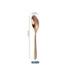 Conjunto de Talheres Espessados de Aço Inoxidável 304 Faca, Garfo, Colher para Comida Ocidental, Colher de Chá, Conjunto de Quatro Peças, Faca e Garfo para Steak de Hotel de Luxo