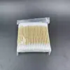 Cotonete de algodão sanitário descartável cotonete de algodão cotonete de algodão para desinfecção de feridas atacado cotonete de algodão descartável para maquiagem 8cm