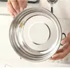 Bandeja de Filtro de Malla para Freír Fugas de Acero Inoxidable Transfronteriza para Cocina Doméstica Pantalla de Malla para Control de Aceite de Cocina Doméstica Bandeja de Aceite de Malla para Fugas