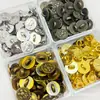 Botones pequeños de metal con patrón de conejo de 6 mm y 8 mm, botones vintage repujados para ropa de muñeca, faldas, chalecos, accesorios decorativos DIY hechos a mano
