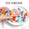 Brinquedo de Gema Plástica Infantil Caixa de Cristal Baú do Tesouro Pirata Princesa Diamante Acrílico Contas de Pérola Brilhante Brinquedo