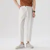 Liquidación/Sin Devoluciones ni CambiosPantalones Casuales de Lujo Ligero para Hombre, Verano, No Planchar, Pantalones de Vestir, Sensación Fresca, Resistentes a las Arrugas, Fácil Cuidado