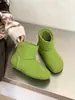Botas de Nieve Gruesas de Ante Estacionales First Encounter para Mujer 2026 Otoño/Invierno Nueva Moda Cálidas con Forro de Polar y Tobillo Engrosado