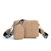 Bolso Mujer 2023 Nuevo Comercio Exterior Cuadros Rombos Moda Tendencia Bolso Cuadrado Pequeño Bolso de Hombro con Letras Bolso de Hombro Bolso Cruzado