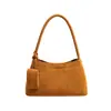 Bolsa de Hombro para Mujer de Otoño Temprano, Estilo Retro de Nicho, Temperamento, Debajo del Brazo, Francesa Simple, Mate, Tacto de Alta Calidad, Grano de Lichi