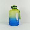 Garrafa de Água Esportiva de Grande Capacidade 2500ml Plástico Petg Garrafa de Água Fria Esportes Fitness Garrafa de Água Grande Tampa de Rebater Alça