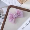 Dulce Color Francés Lazo Productos Semi-Terminados Creativo DIY Pasador Joyería Accesorios Lindos Doble Capa Pequeños Frescos Accesorios