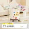 Papelera de Aspecto Elegante y Estilo Lindo con Tapa, Nuevo Estilo para Hogar, Sala de Estar, Baño, Papelera con Tapa de Resorte y Papelera con Ruedas