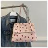 Bolso Elegante con Estampado de Fresas para Mujer 2024 Nuevo Estilo Bolso Bandolera Simple Bolso Sobre a la Moda Bolso de Hombro Casual Trendy