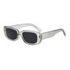 Nueva Celebridad de Internet Sellado Fanmei Gafas de Marco Negro Gafas de Sol de Marco Grueso Personalizadas Street Shooting Didi Cooler Hip-Hop Gafas de Sol