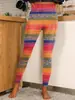Pantalones cortos ajustados transfronterizos pantalones de impresión digital 3D para mapa exportaciones de comercio exterior leggings pantalones casuales mujer