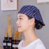 Gorra de trabajo de catering, anticaída y a prueba de humo, para hombres y mujeres, gorra de chef de cocina de restaurante, gorra de chef de camarero Bailey