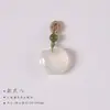 Colgante de Ágata Calcedonia Blanca Pulsera de Hilo de Cuentas Pequeñas Accesorios para Joyería DIY Accesorios de Cuentas Pequeñas Productos Semi-Terminados