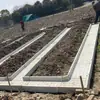 Molde Plantilla de Tablero para Canaleta de Verduras de Patio Tablero de Canaleta de Verduras Acabado para Jardín Exterior Pavimentación Tablero de Canaleta de Verduras Camino de Cemento de Patio Pastoral