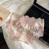 Comercio Exterior Transfronterizo Popular Corazón Dulce Lujuria Pura Sexy Encaje Mariposa Calzoncillos Ropa Interior de Malla de Seda de Hielo Satinada Sin Costuras para Mujer