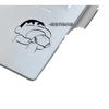 Hoz Anime Personalizada Niña Linda Panda Lindo Crayon Winnie the Pooh Plata Impermeable Teléfono Móvil Pegatina de Metal