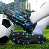 Fábrica de origem de Quanzhou atacado chuteiras de futebol infantis, chuteiras de futebol esportivas unissex, chuteiras para gramado para alunos do ensino fundamental, chuteiras para competição e treinamento