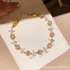 Pulsera Rectangular Sencilla para Mujer, Gama Alta, Moderna, Versátil, Exquisita, Diseño Nuevo, Elegante, Joyería de Mano de Nicho al por Mayor