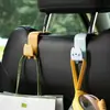 Ganchos para Coche en Stock, Ganchos de Almacenamiento para Respaldo de Asiento de Coche, Ganchos Pequeños Multifuncionales de Dibujos Animados para Almacenamiento en el Interior del Coche