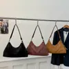 Bolso de Gran Capacidad para Debajo del Brazo para Mujer 2025 Nuevo de Moda Retro para Viajar Bolso de Hombro de Gamuza Bolso Tote Casual