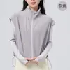 Ropa de Yoga para Mujer en Otoño e Invierno Chaquetas de Fitness, Chalecos a Prueba de Frío y Cálidos, Tops para Deportes de Baile, Chalecos de Polar