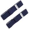 Camisa Estilo Francés XYT Anillo Elástico en la Manga Puño Puño Anillo para el Brazo Camisa para Hombre y Mujer Pulsera de Camarero Cinturón para el Brazo Manga