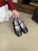 Sapatos Mary Jane estilo retrô francês, novo modelo 2026 sapatilhas com uma única tira de fivela, salto grosso, corte baixo, sapatos para o dia a dia para mulheres