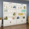Vitrina Cosmética Vitrina Combinación Libre Estante de Tienda para Madres y Bebés Estilo Europeo Vitrina Contenedora de Productos para Salón de Belleza