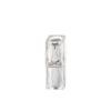 Tubo de labial electrochapado corrugado transparente de agua directo de fábrica tubo vacío de alta calidad 3.5g tubo de labial de riego directo material de embalaje de tubo grueso