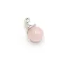 Cristal Natural Ágata Mágico Gorro Navideño Colgante de Bola Rosa Cristal Rosa Piedra Semipreciosa Colgante de Collar Transfronterizo Halloween