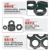 Porca Sextavada Fina de Alta Resistência Preto Gb6172 Rosca Inversa Porca Plana M8~M48 - 10ª Série