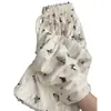 Pantalones Casuales Sueltos Rectos con Caída Estampado de Mariposas Estilo Verano Petite 2026 Hielo Seda 150