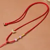 Nuevo Cordón Trenzado Ajustable Hecho a Mano para Colgantes de Jade y Dijes de Oro, Delgado y Versátil