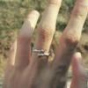 Anillo de Madera de Llegada Nueva Japonesa y Coreana Anillo de Dedo de Rama Abierto Distintivo de Moda para Mujer Ajustable para Pareja