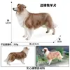 Modelos de Animales Realistas: Doberman, Golden Retriever, Perro de Peluche, Husky, Collie - Adornos para Coche y Juguetes para Niños