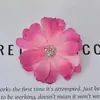 Cabeza de Flor de Crisantemo Pequeña, Margarita Pequeña DIY Hecha a Mano Flor Artificial, Flor Falsa, Accesorios Retro para el Cabello, Pasador, Decoración de Ropa, Accesorios para Disparos