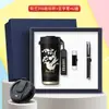 Set de Regalo Empresarial, Taza de Café de Muguete, Power Bank Magnético 3C, Regalo para Evento de Apertura, Souvenir Personalizado de Alta Gama