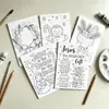 Pano de Algodão Portátil Pano para Pintura a Óleo Prancheta Desenho Prancheta de Desenho Acrílica Infantil Pequena Tela Tela para Pigmentos Personalização