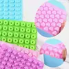Molde de Silicona para Dulces de Dinosaurio de 48 Piezas 50 Piezas de Oso Animal Chocolate Donut Gummy DIY