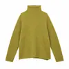 Shi Jian ACME 13 Cores Disponíveis Gola Integrada Sem Costura Base Camada de Pelo de Coelho Top para Mulheres Tricô para Camada de Inverno 12550