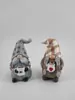 2 Peças/Conjunto Miniaturas de Anões de Café de Resina - Bebericadores de Café Estilo Chibi, / Decoração Adequada para Decorações de Casa, Escritório, Café - Presente Fofo com Tema de Café para Entusiastas, Estátuas de Resina