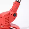 Desmalezadora de Jardín con Batería de Litio, Cortacésped Eléctrico Potente sin Escobillas, Desbrozadora Eléctrica sin Escobillas con Batería de Litio